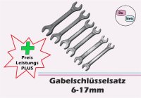 Gabelschl&uuml;sselsatz SW 6-17 mm