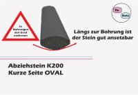 Abziehstein oval 250mm