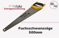 Fuchsschwanz Säge 500mm Schrägverzahng