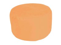 Pouf Comfort Alcantara Orange